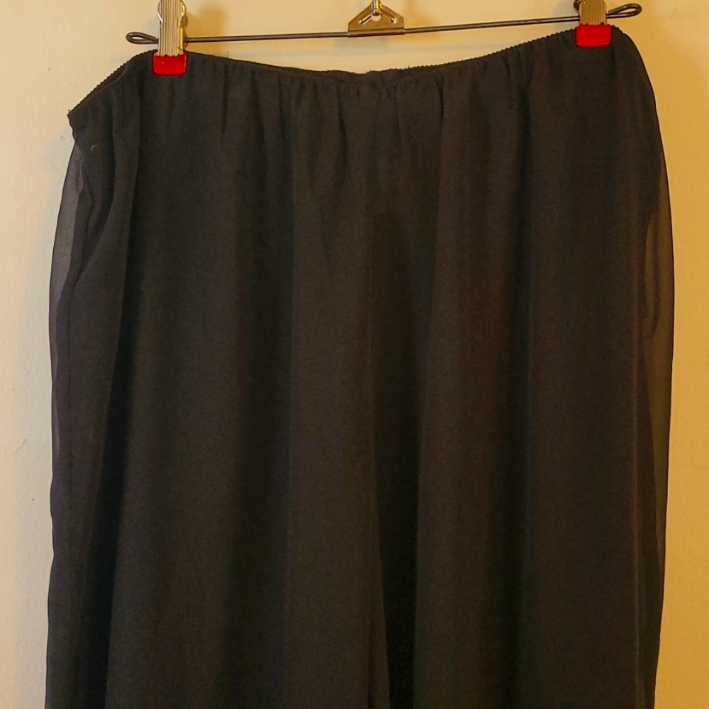 3/$15 Sheer Wide Leg Pants